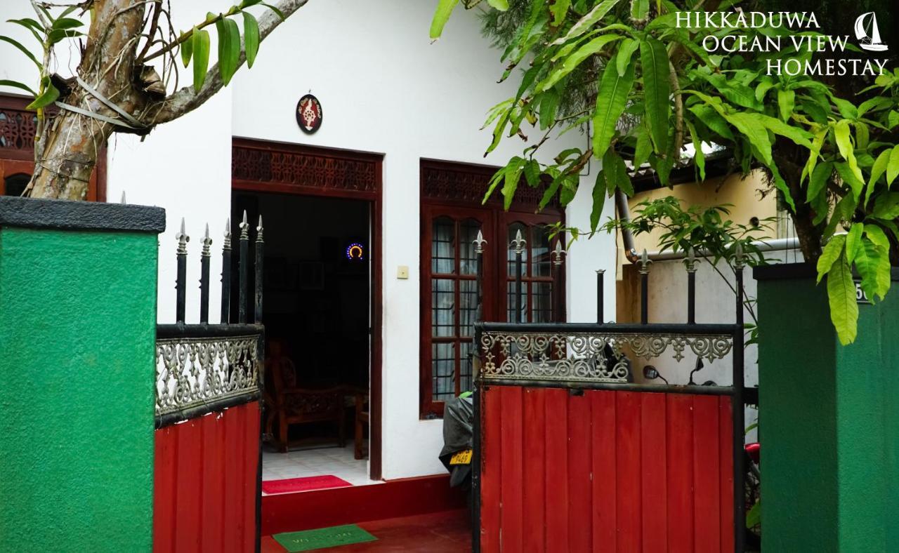 Hikkaduwa Ocean View Homestay Exteriör bild