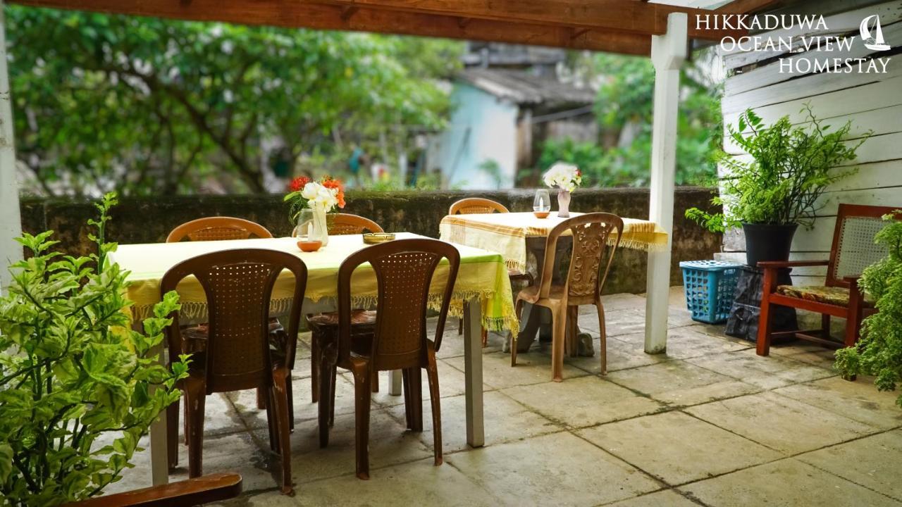 Hikkaduwa Ocean View Homestay Exteriör bild